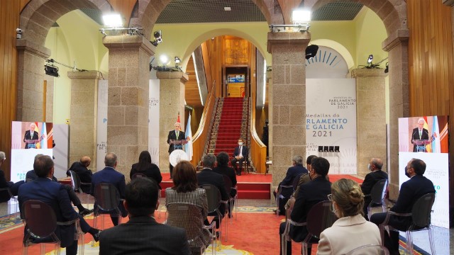 Santalices: “Cando se cumpren 40 anos da promulgación do Estatuto, homenaxear a Xeración Nós tórnase unha obriga inescusable”